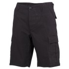 Kalhoty krátké MFH BDU short RIP/STOP 01512A - černé