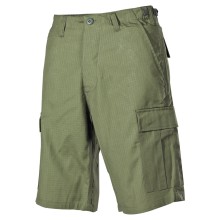 Kalhoty krátké MFH BDU short RIP/STOP 01512B - olivové