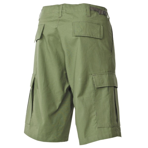 Kalhoty krátké MFH BDU short RIP/STOP 01512B - olivové