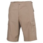 Kalhoty krátké MFH BDU short RIP/STOP 01512F - béžové
