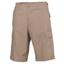 Kalhoty krátké MFH BDU short RIP/STOP 01512F - béžové