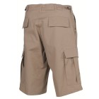 Kalhoty krátké MFH BDU short RIP/STOP 01512F - béžové