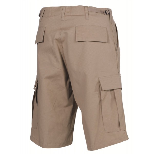 Kalhoty krátké MFH BDU short RIP/STOP 01512F - béžové