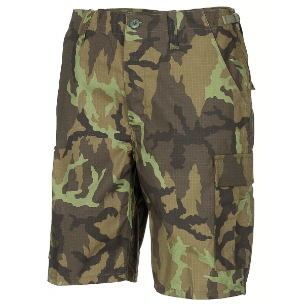 Kalhoty krátké MFH BDU short RIP/STOP 01512J - česká maskovací