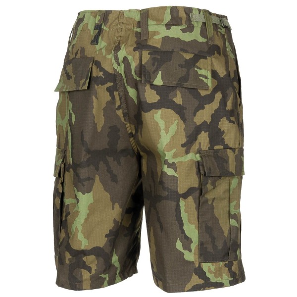 Kalhoty krátké MFH BDU short RIP/STOP 01512J - česká maskovací