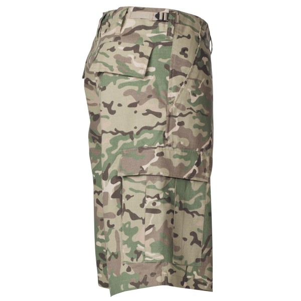 Kalhoty krátké MFH BDU short RIP/STOP 01512X - multicam