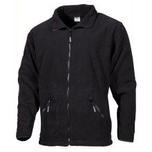 Bunda zateplená MFH Arber 03871A fleece - černá