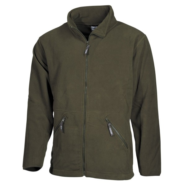 Bunda zateplená MFH Arber 03871B fleece - olivově zelená