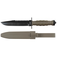 Nůž taktický s pevnou čepelí MFH 44160A Storm Combat Knife - olivový
