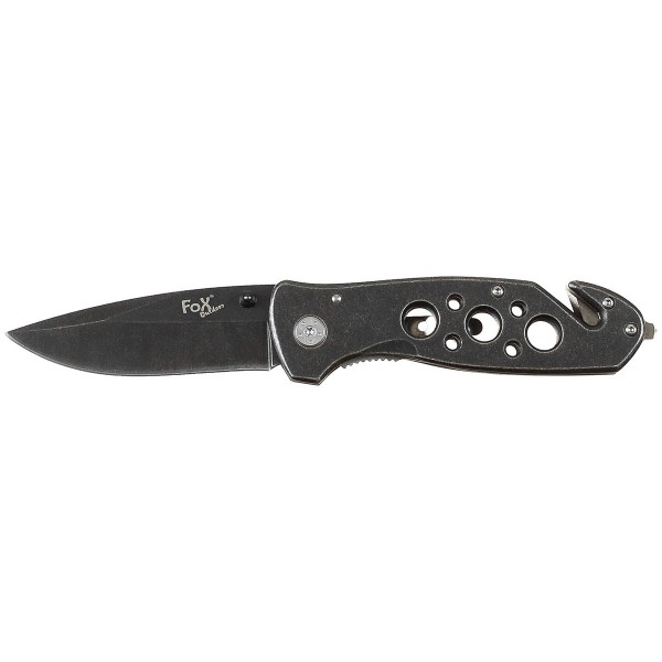 Nůž zavírací taktický FOX MFH 45821 jack Knife - černý