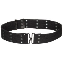 Opasek US MFH 22403A 3-dírkový - černý