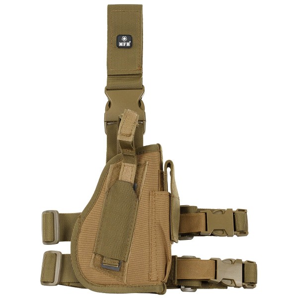 Pouzdro taktické stehenní MFH 30725R pravé - coyote tan