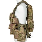 Vesta taktická s 12 taštičkami MFH 30993X - operation camo
