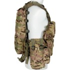 Vesta taktická s 12 taštičkami MFH 30993X - operation camo