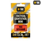 Chemické světlo M-TAC Light Sticks 40 mm 10 ks - červené