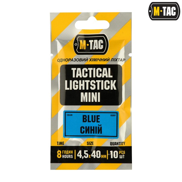 Chemické světlo M-TAC Light Sticks 40 mm 10 ks - modré