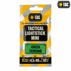 Chemické světlo M-TAC Light Sticks 40 mm 10 ks - zelené