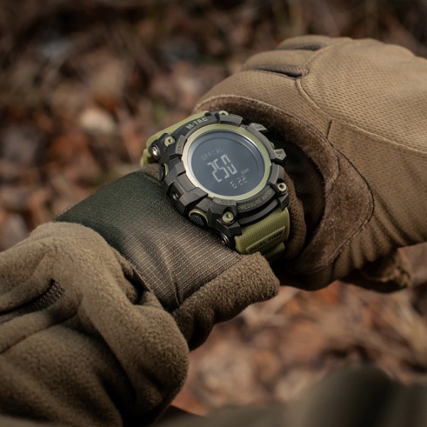 Hodinky taktické M-TAC Adventure Watch - olivové