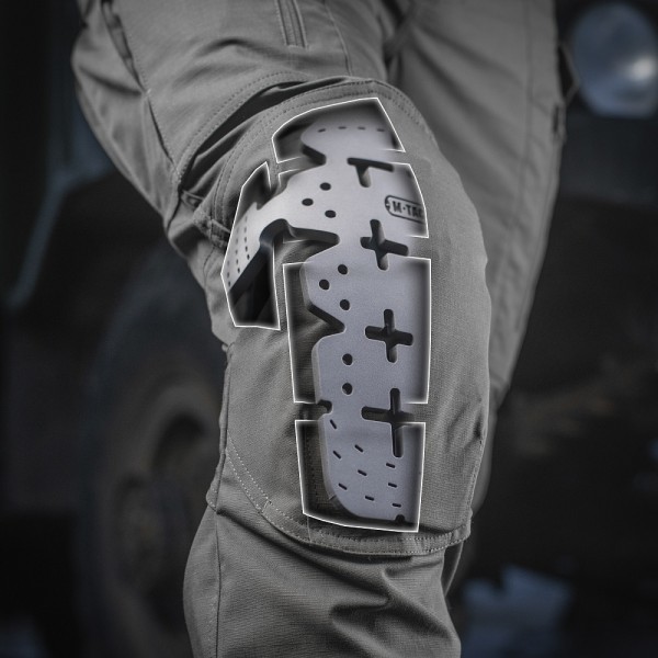 Chrániče kolen M-TAC Eva Knee Pad Gen. II - šedé