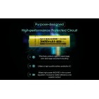 Akumulátor NITECORE NL1836 18650 Li-ion 3,6V - 3600mAh