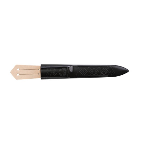 Nůž outdoorový s pevnou čepelí MORAKNIV Classic No.2 s dřevěnou rukojetí - červený