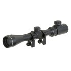 Puškohled PCS 3-9x40E podsvícený, s montáží 22mm - černý