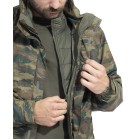 Bunda PENTAGON GEN V 3.0 Parka 2v1 - greek camo