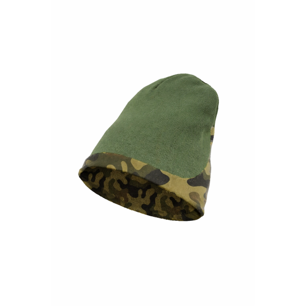 Čepice pletená SARA WORKWEAR Standard Winter Cap - PL camo