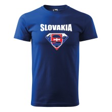 Triko SLOVAKIA Superman - royal modré