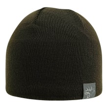 Čepice pletená UNI FISH & HUNT - khaki tmavě zelená