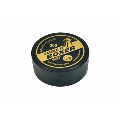 Diabolky Boxer 0,930g, kal. 5,5mm, 300ks - špičaté