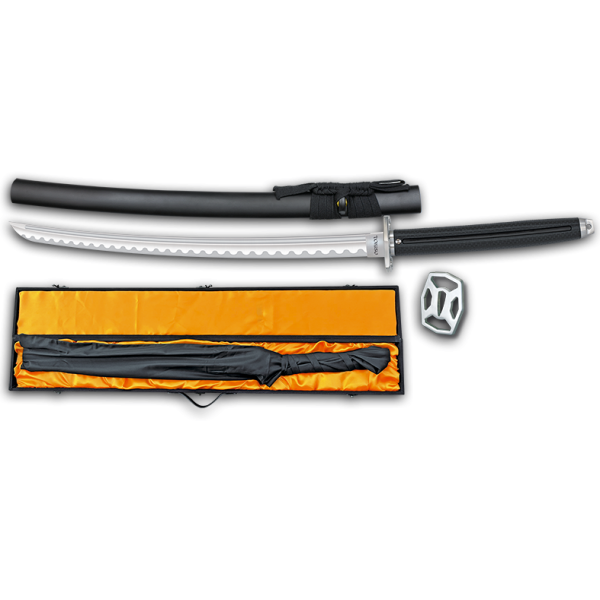 Meč wakizashi TOKISU Yokimura MA 32762 - pogumovaná rukojeť