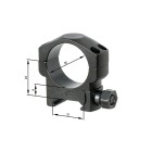 Montážní sada VECTOR OPTICS nízka 22mm