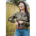 Pouzdro opaskové kožené FALCO Multifit IWB/OWB AM02-2215 pravé - hnědé