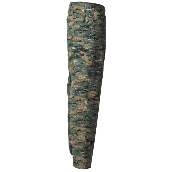 Kalhoty MFH BDU RIP/STOP 01334S - digital woodland