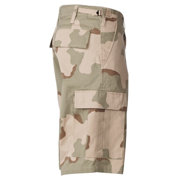 Kalhoty krátké MFH BDU short RIP/STOP 01512Z - poušť 3F