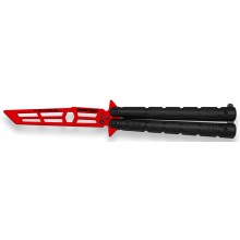 Nůž zavírací tréninkový motýlek K25 MA 02195 - červený