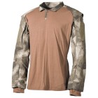 Košile taktická MFH US Tactical 02611P se suchým zipem - HDT camo