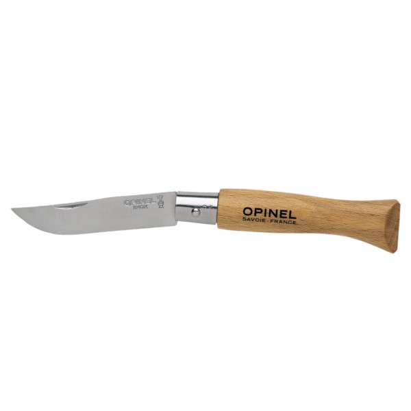 Nůž zavírací OPINEL N°05 INOX - buk