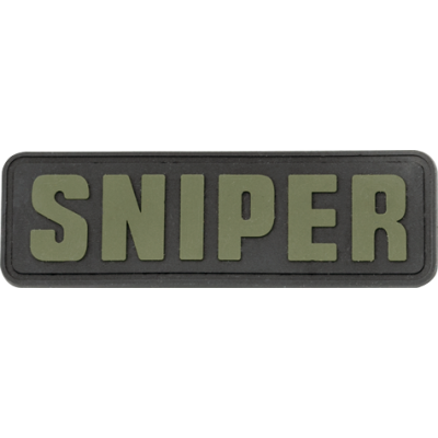 Patch BARBARIC Sniper 3D - černý