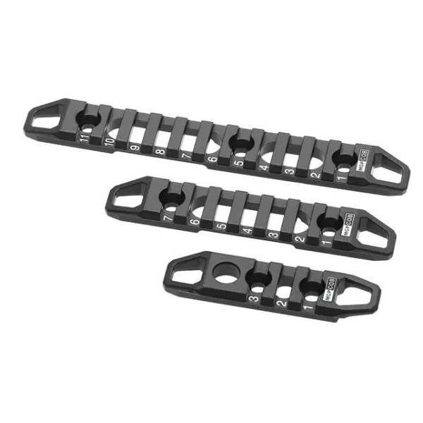 Montážní lišty MGPCQB Picatinny Rail Set pro KeyMod systém - sada 3ks