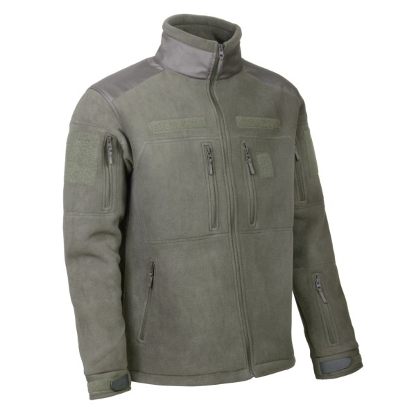 Bunda taktická GURKHA TACTICAL Bravo Polar Fleece - olivově zelená