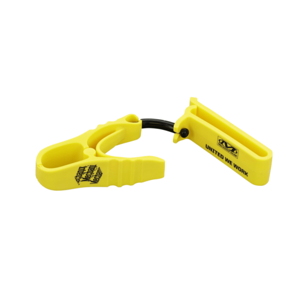 Klip na rukavice MECHANIX Glove Clip - žlutý