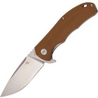 Nůž zavírací taktický CH KNIVES 3504 G10 BN - hnědý
