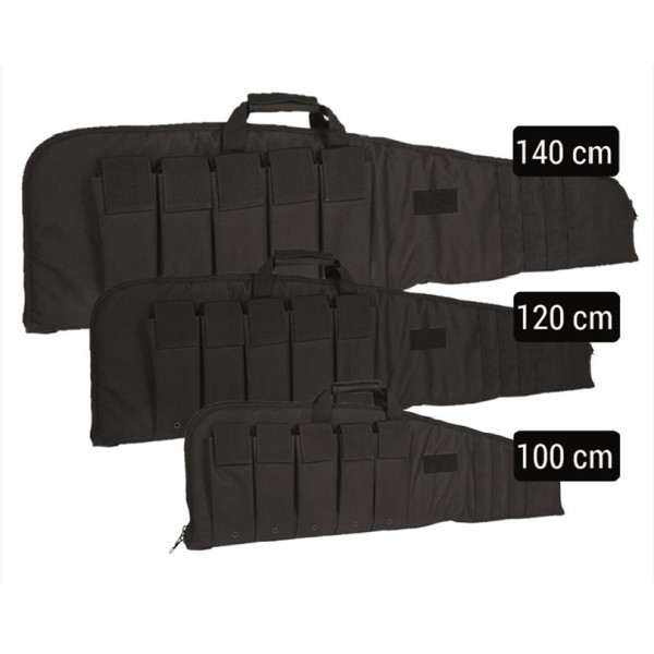 Pouzdro přepravné na zbraň MIL-TEC, 100cm - černé