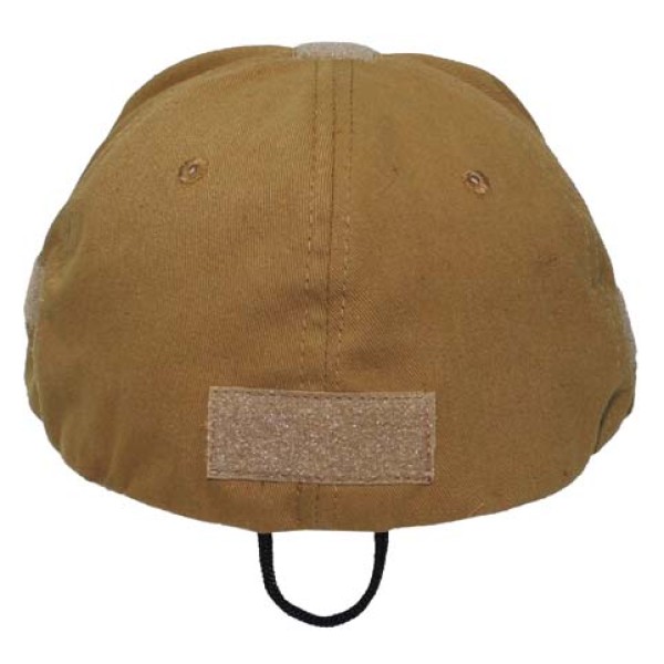 Kšiltovka se suchým zipem MFH 10263R - coyote