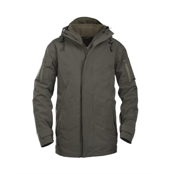 Bunda nepromokavá zimní MIL-TEC Wet Weather GEN II s vložkou - olivová