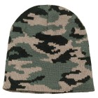 Čepice pletená Beanie MFH 10931T - woodland