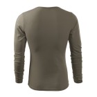 Triko s dlouhým rukávem MALFINI Fit-T Long 160g - army