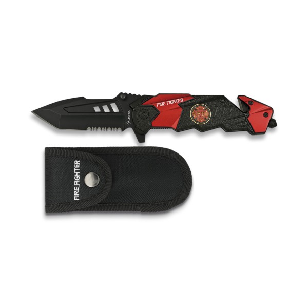 Nůž zavírací záchranářský ALBAINOX 18123-A FOS - fire fighter